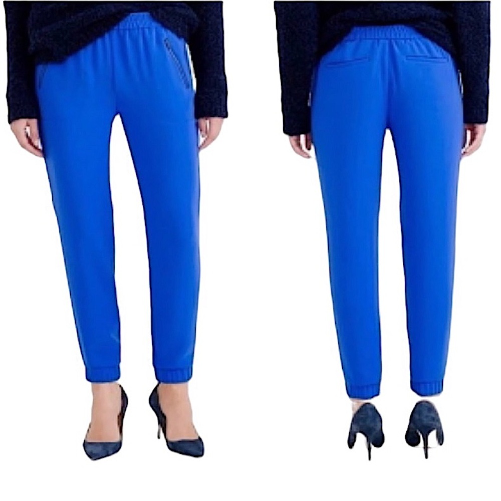 J. Crew: Turner Jogger Colbalt Blue Pants -Size 6